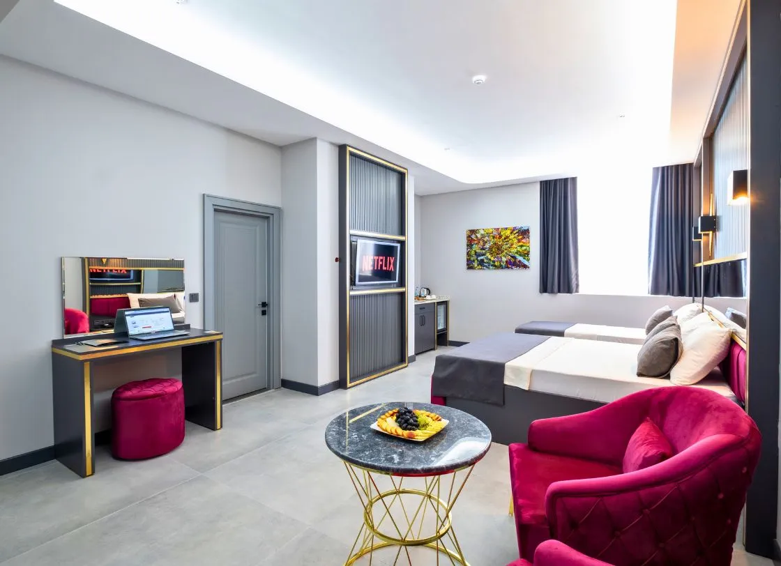 Twin Suite - Çekmeköy Günlük Kiralık Ev görseli 2